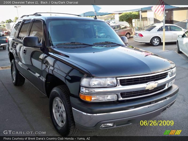 Black / Gray/Dark Charcoal 2006 Chevrolet Tahoe LS