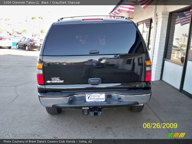 Black / Gray/Dark Charcoal 2006 Chevrolet Tahoe LS