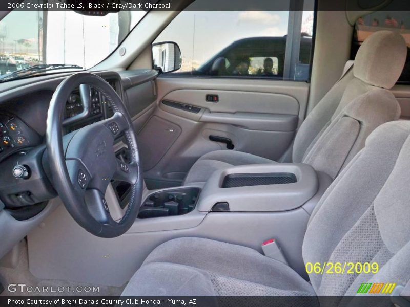 Black / Gray/Dark Charcoal 2006 Chevrolet Tahoe LS