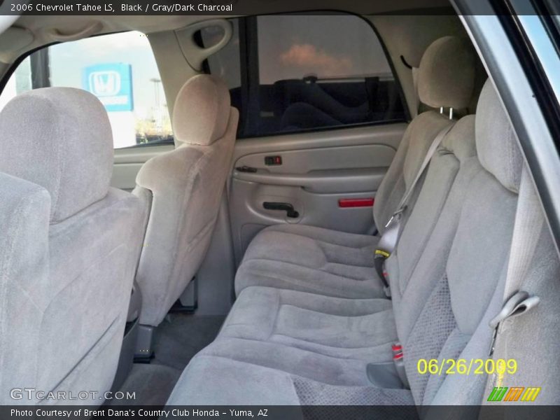 Black / Gray/Dark Charcoal 2006 Chevrolet Tahoe LS