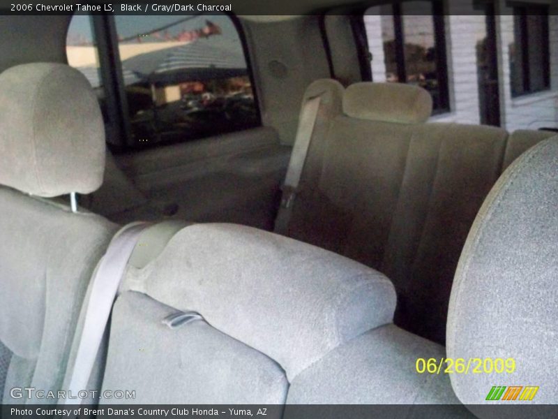 Black / Gray/Dark Charcoal 2006 Chevrolet Tahoe LS