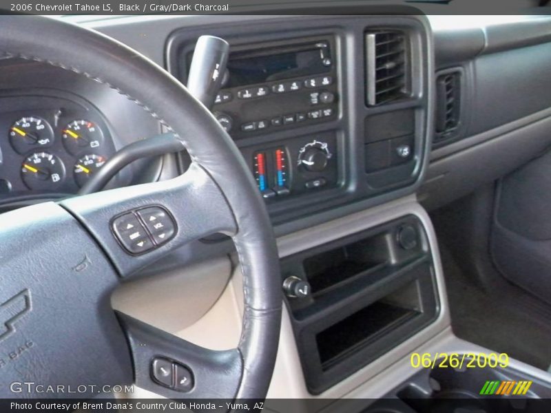 Black / Gray/Dark Charcoal 2006 Chevrolet Tahoe LS