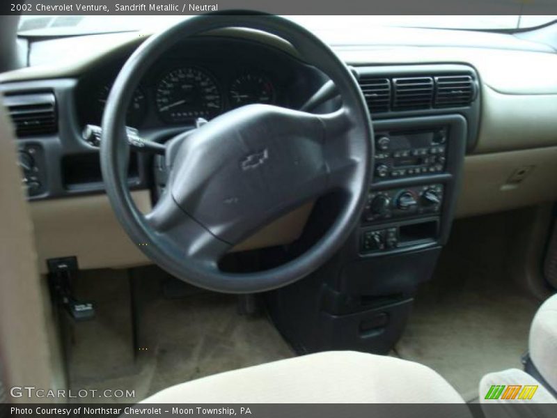 Sandrift Metallic / Neutral 2002 Chevrolet Venture