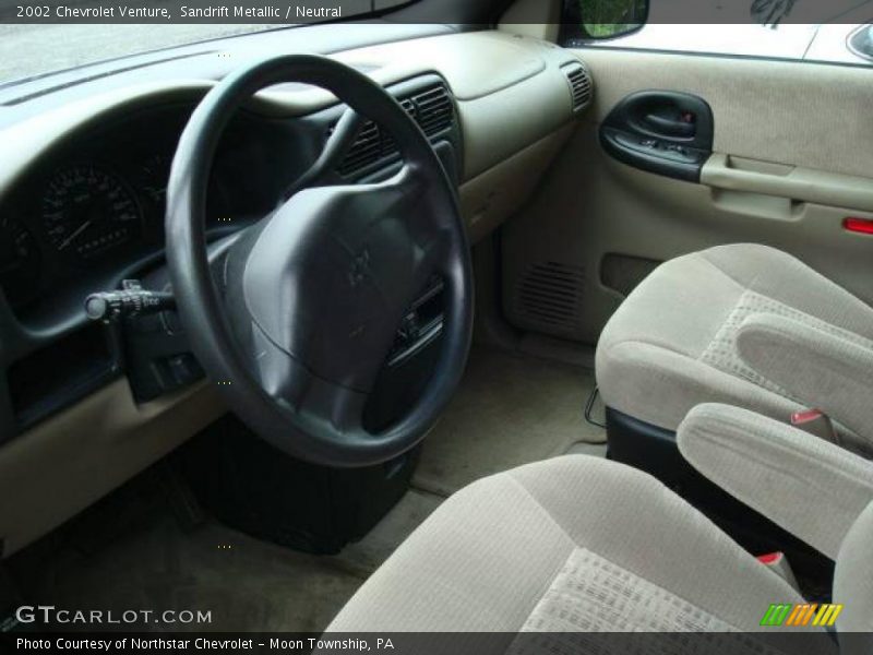 Sandrift Metallic / Neutral 2002 Chevrolet Venture