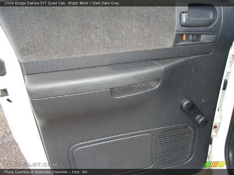 Bright White / Dark Slate Gray 2004 Dodge Dakota SXT Quad Cab