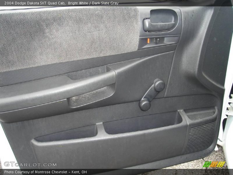 Bright White / Dark Slate Gray 2004 Dodge Dakota SXT Quad Cab