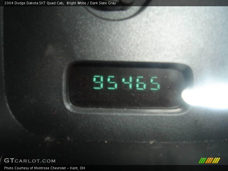 Bright White / Dark Slate Gray 2004 Dodge Dakota SXT Quad Cab