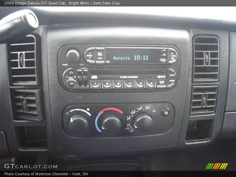 Bright White / Dark Slate Gray 2004 Dodge Dakota SXT Quad Cab