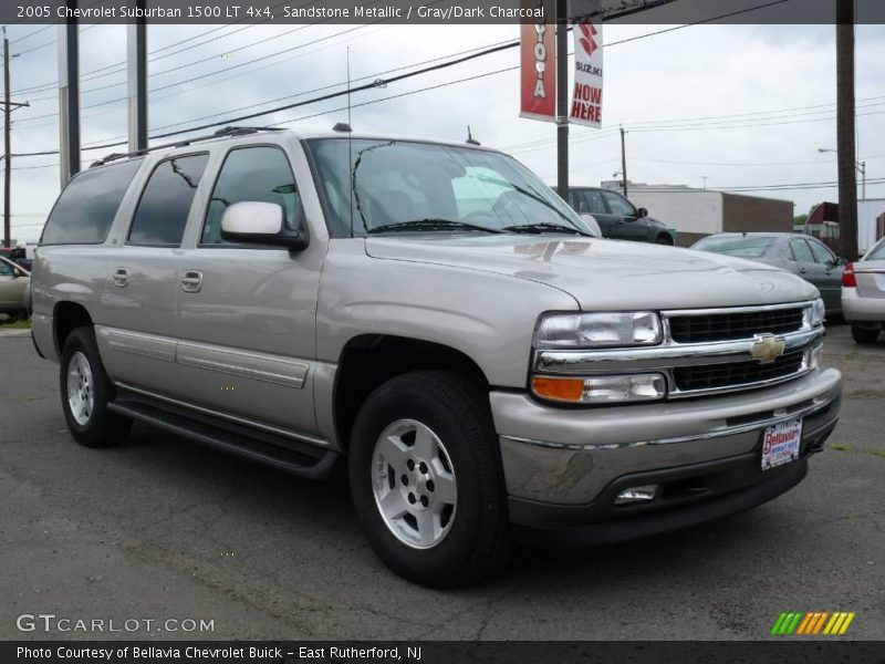 Sandstone Metallic / Gray/Dark Charcoal 2005 Chevrolet Suburban 1500 LT 4x4
