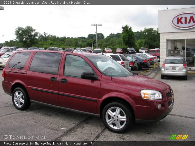 Sport Red Metallic / Medium Gray 2005 Chevrolet Uplander