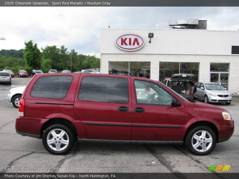 Sport Red Metallic / Medium Gray 2005 Chevrolet Uplander