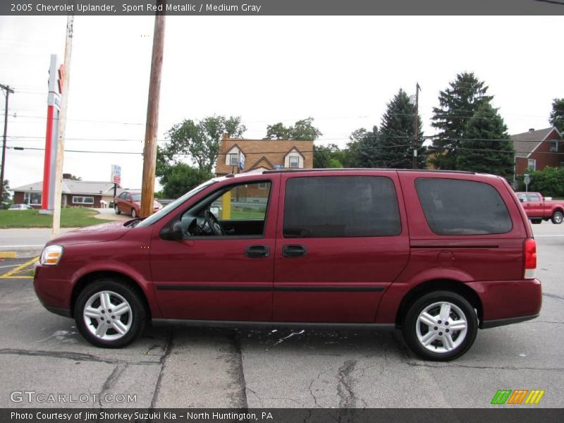 Sport Red Metallic / Medium Gray 2005 Chevrolet Uplander