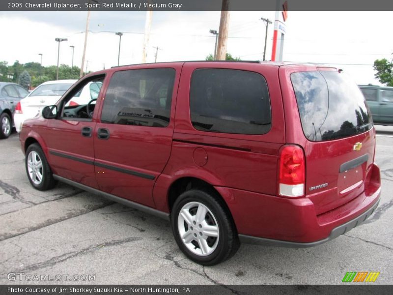 Sport Red Metallic / Medium Gray 2005 Chevrolet Uplander
