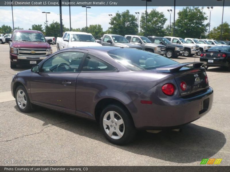 Majestic Amethyst Metallic / Gray 2006 Chevrolet Cobalt LS Coupe