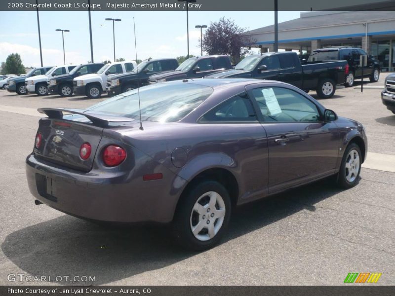 Majestic Amethyst Metallic / Gray 2006 Chevrolet Cobalt LS Coupe