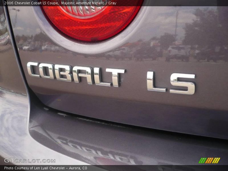 Majestic Amethyst Metallic / Gray 2006 Chevrolet Cobalt LS Coupe