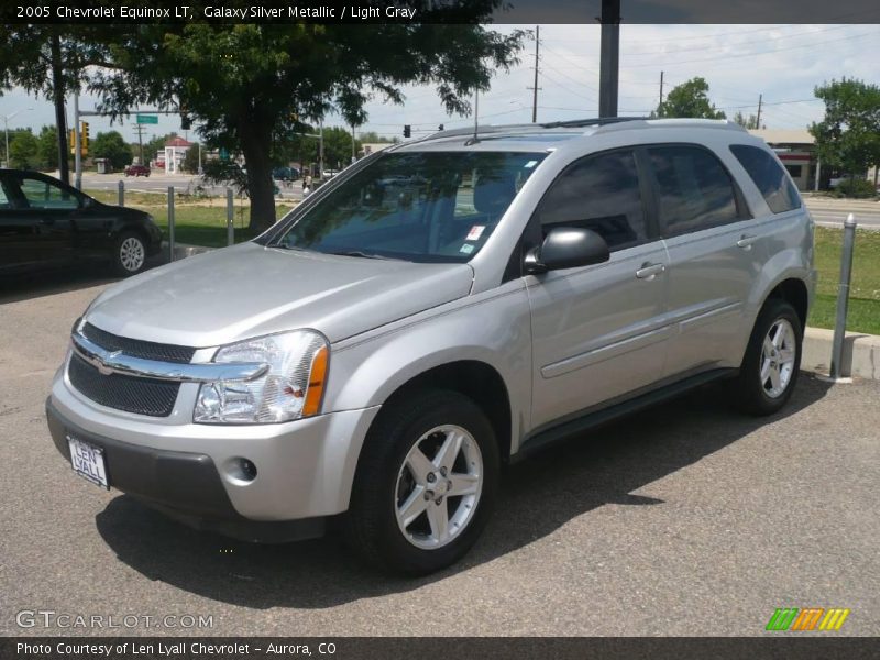 Galaxy Silver Metallic / Light Gray 2005 Chevrolet Equinox LT