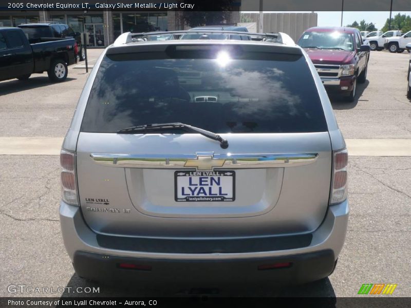 Galaxy Silver Metallic / Light Gray 2005 Chevrolet Equinox LT