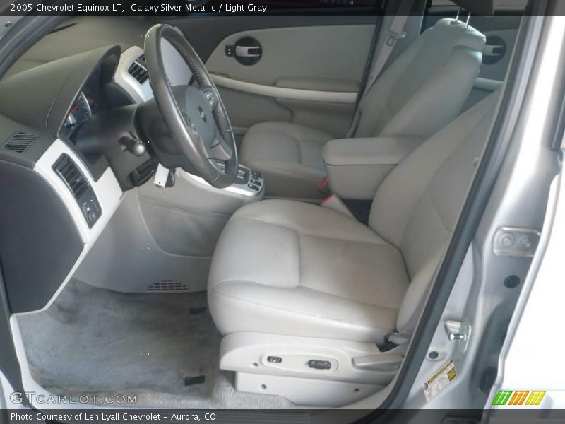Galaxy Silver Metallic / Light Gray 2005 Chevrolet Equinox LT