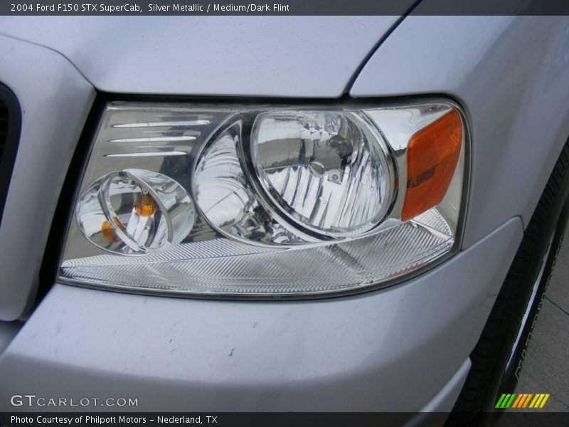 Silver Metallic / Medium/Dark Flint 2004 Ford F150 STX SuperCab