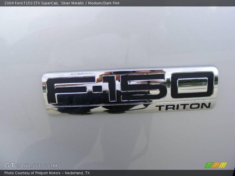 Silver Metallic / Medium/Dark Flint 2004 Ford F150 STX SuperCab