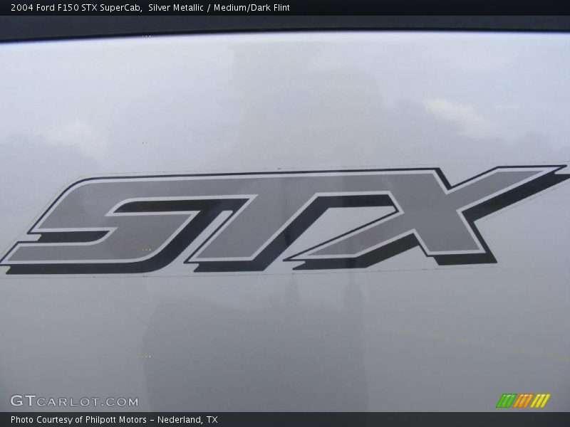 Silver Metallic / Medium/Dark Flint 2004 Ford F150 STX SuperCab