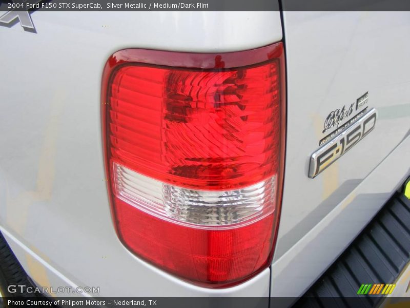 Silver Metallic / Medium/Dark Flint 2004 Ford F150 STX SuperCab