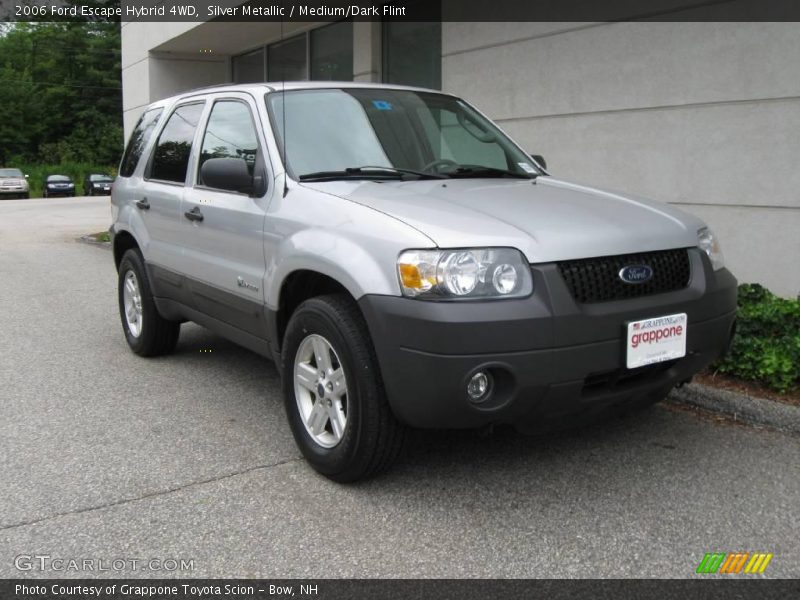 Silver Metallic / Medium/Dark Flint 2006 Ford Escape Hybrid 4WD