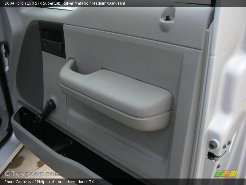 Silver Metallic / Medium/Dark Flint 2004 Ford F150 STX SuperCab