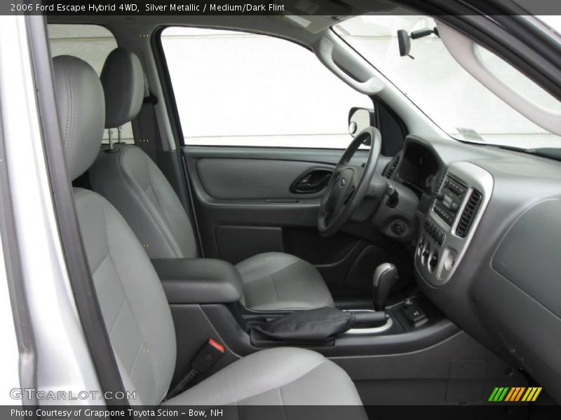 Silver Metallic / Medium/Dark Flint 2006 Ford Escape Hybrid 4WD