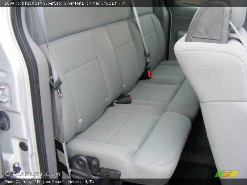 Silver Metallic / Medium/Dark Flint 2004 Ford F150 STX SuperCab