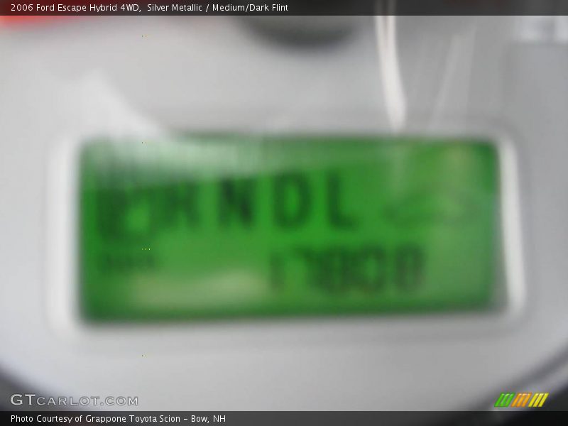 Silver Metallic / Medium/Dark Flint 2006 Ford Escape Hybrid 4WD