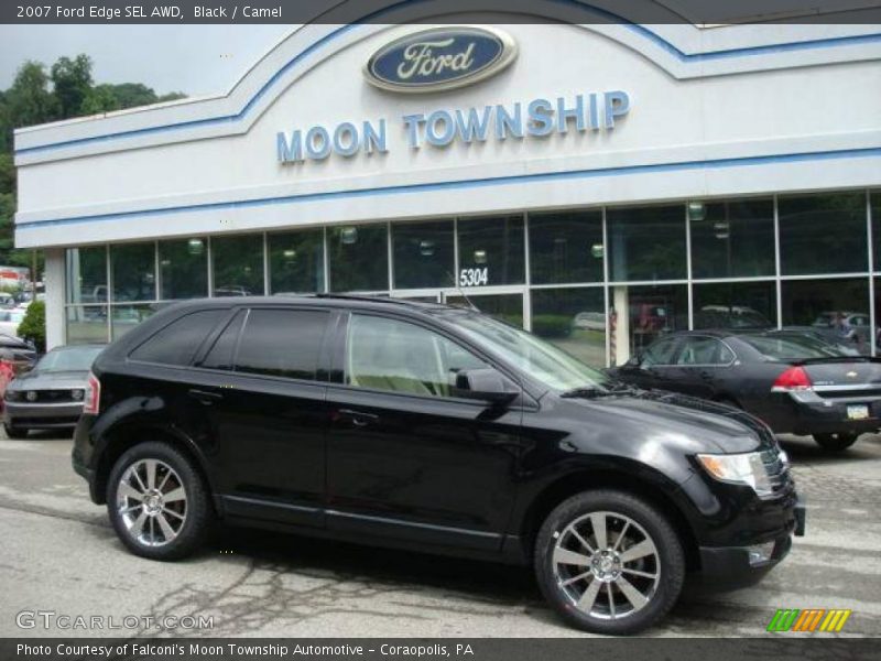 Black / Camel 2007 Ford Edge SEL AWD