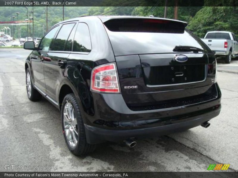 Black / Camel 2007 Ford Edge SEL AWD