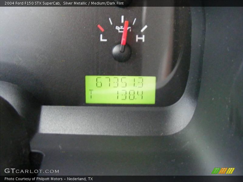 Silver Metallic / Medium/Dark Flint 2004 Ford F150 STX SuperCab