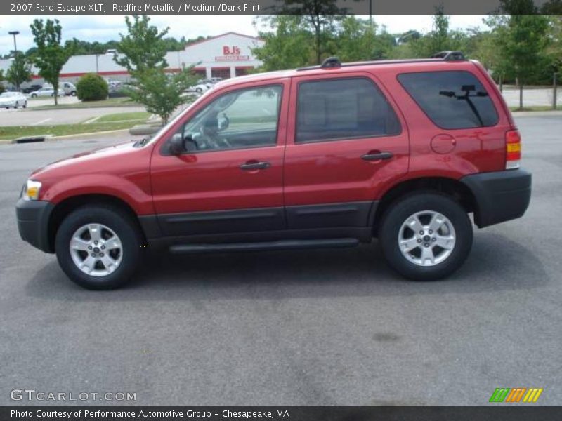 Redfire Metallic / Medium/Dark Flint 2007 Ford Escape XLT