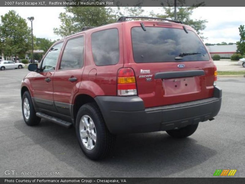 Redfire Metallic / Medium/Dark Flint 2007 Ford Escape XLT