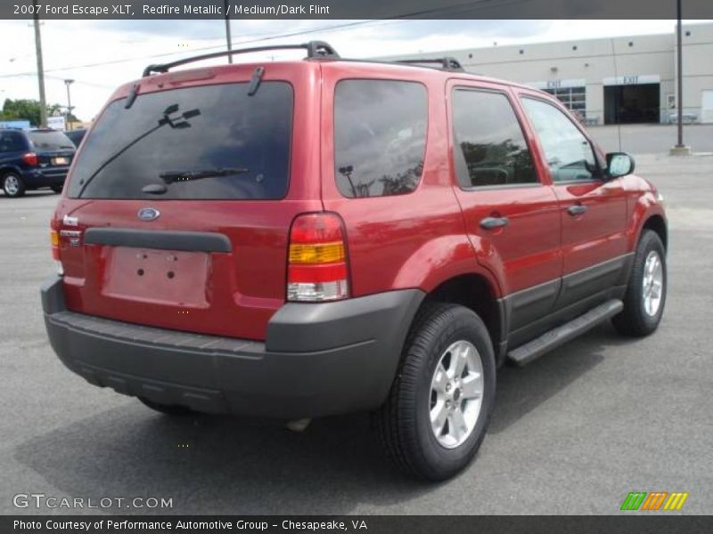 Redfire Metallic / Medium/Dark Flint 2007 Ford Escape XLT