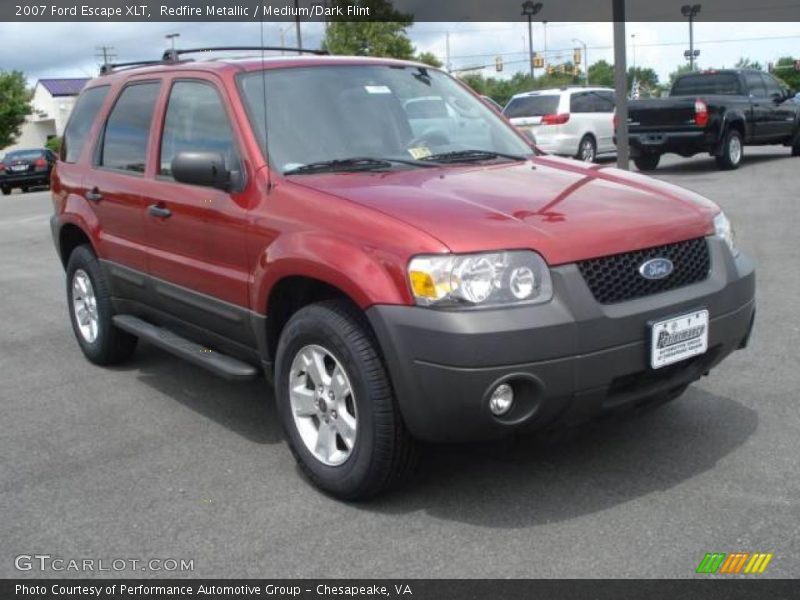 Redfire Metallic / Medium/Dark Flint 2007 Ford Escape XLT