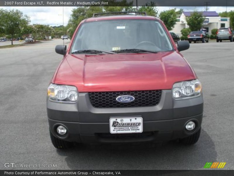 Redfire Metallic / Medium/Dark Flint 2007 Ford Escape XLT