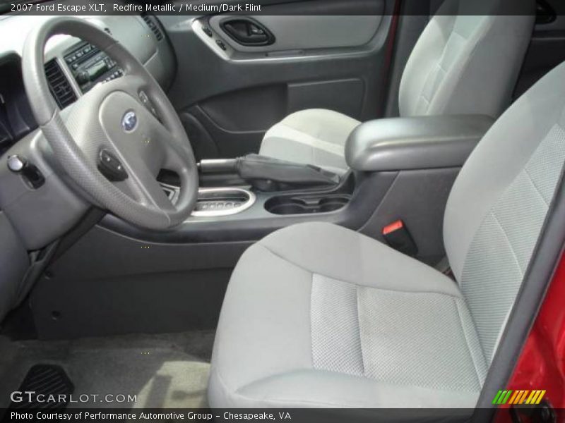 Redfire Metallic / Medium/Dark Flint 2007 Ford Escape XLT