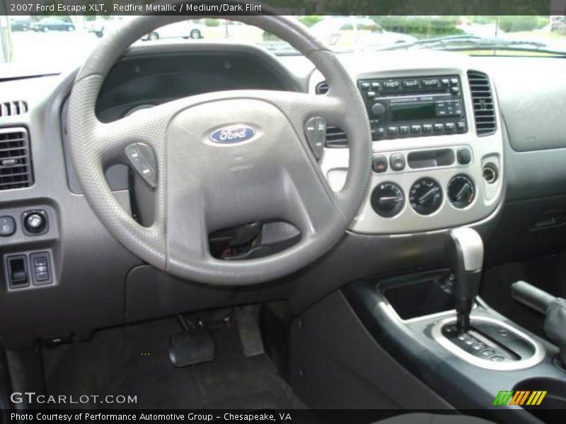 Redfire Metallic / Medium/Dark Flint 2007 Ford Escape XLT