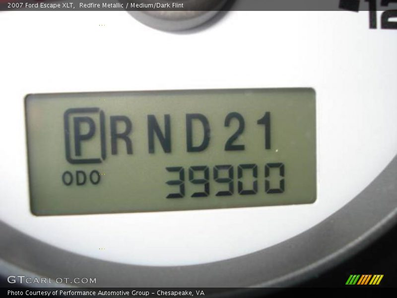 Redfire Metallic / Medium/Dark Flint 2007 Ford Escape XLT