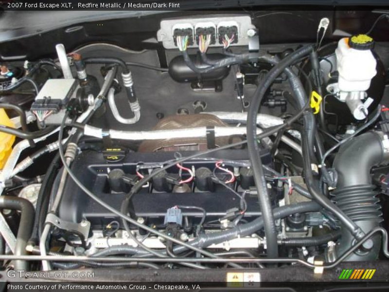 Redfire Metallic / Medium/Dark Flint 2007 Ford Escape XLT