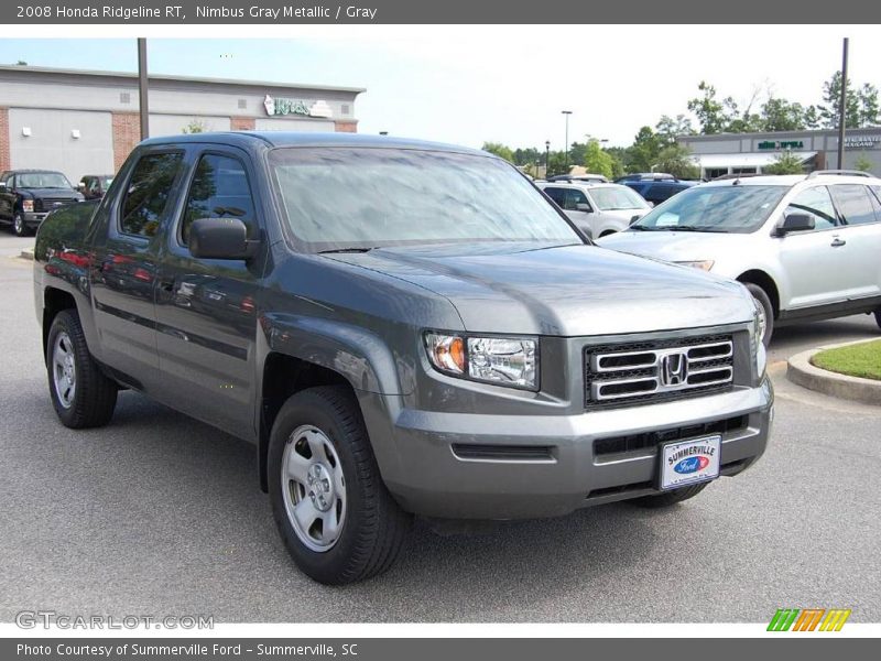 Nimbus Gray Metallic / Gray 2008 Honda Ridgeline RT