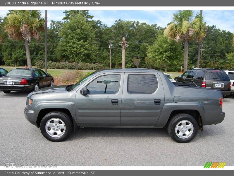 Nimbus Gray Metallic / Gray 2008 Honda Ridgeline RT