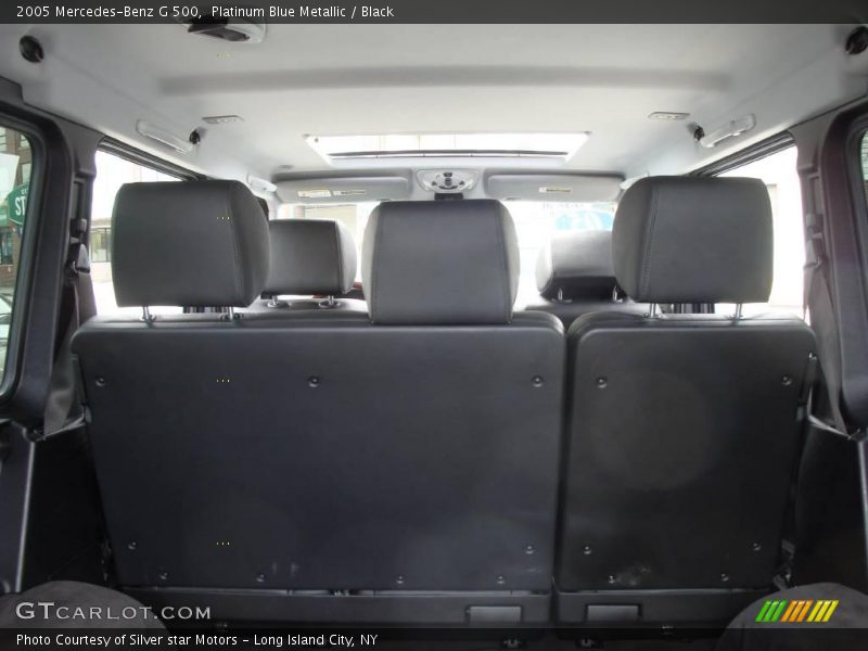 Platinum Blue Metallic / Black 2005 Mercedes-Benz G 500
