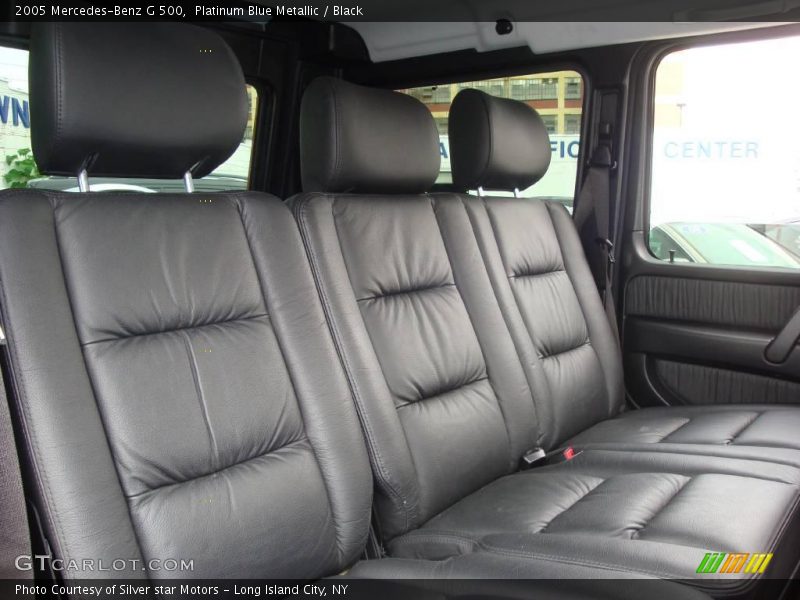 Platinum Blue Metallic / Black 2005 Mercedes-Benz G 500