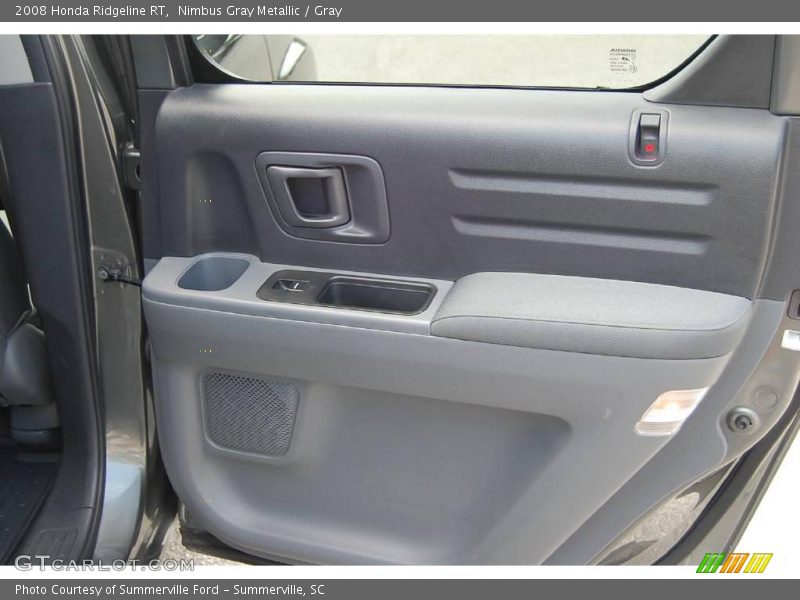 Nimbus Gray Metallic / Gray 2008 Honda Ridgeline RT