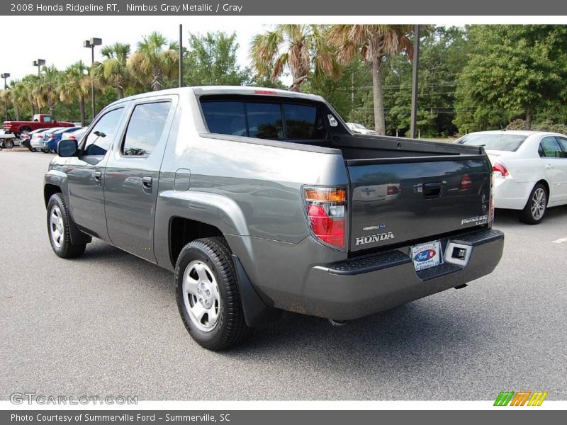 Nimbus Gray Metallic / Gray 2008 Honda Ridgeline RT